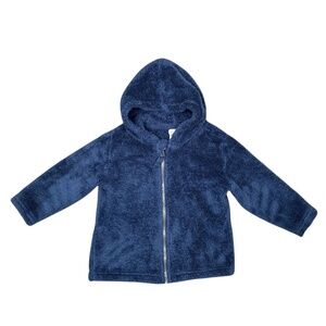 Hanna Andersson Fleece Hoodie Zip Up Size 3